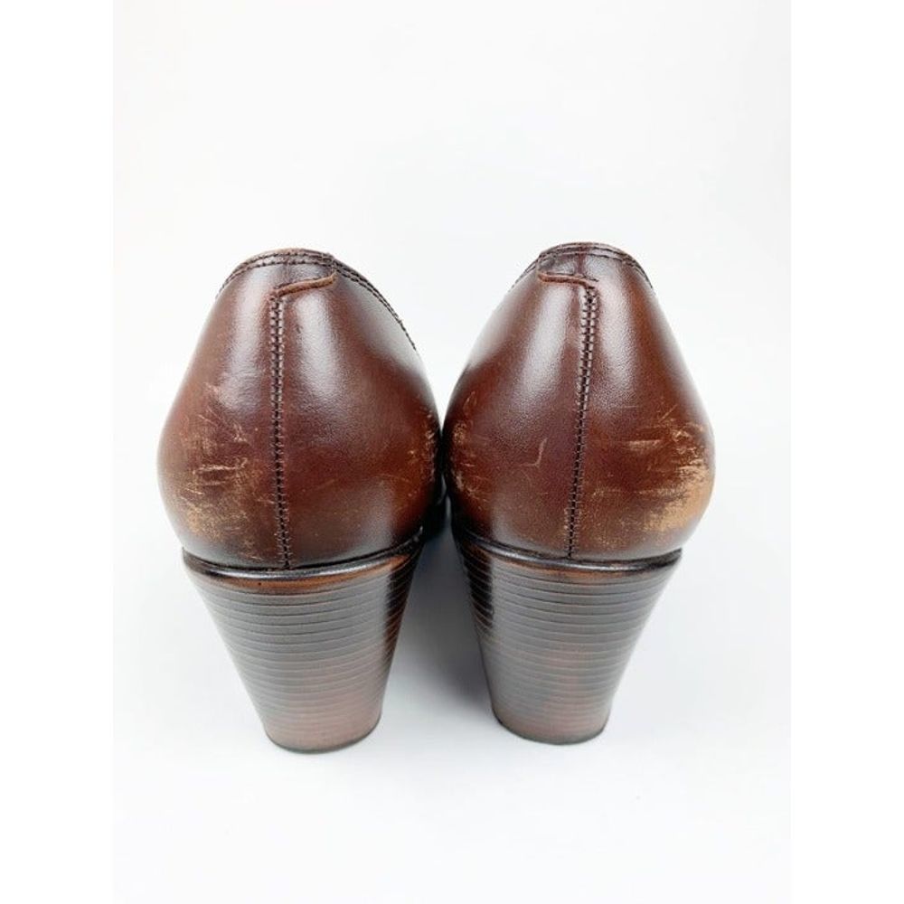 Dansko Beth Brown Leather Pump Women's 38/7.5 - Picture 3 of 8